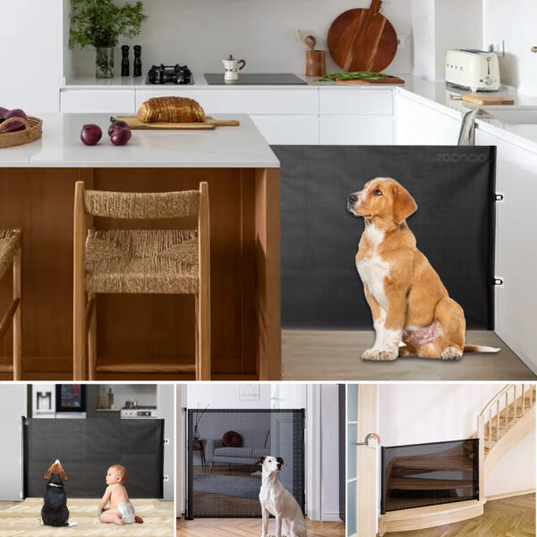 Malla Puerta Retractil De Seguridad