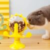 Rueda de Comida Interactiva para Gatos