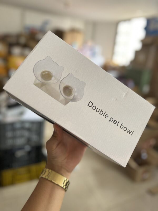 Plato Bebedero y Comedero Gato