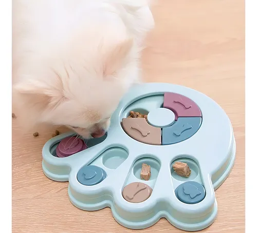 Juguete comedero interactivo mascotas