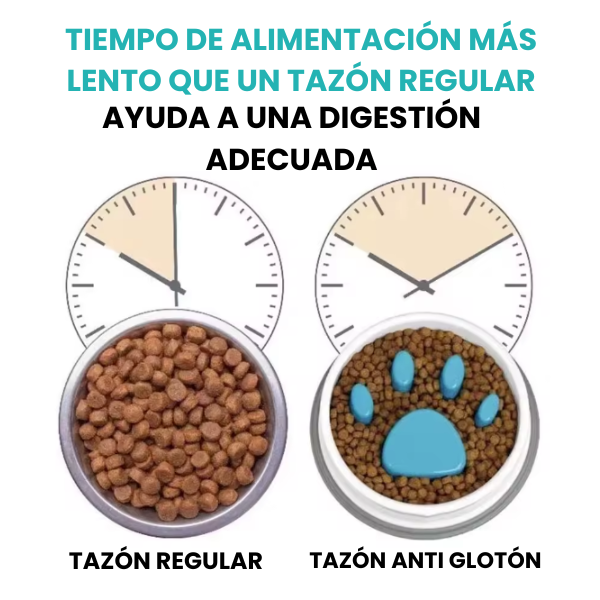 Comedero Para Mascota antiglotón