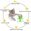 Rueda de Comida Interactiva para Gatos