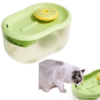Dispensador De Agua Para Gatos Verde